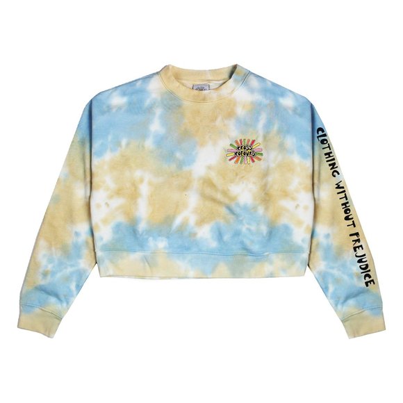 Cross Colours Sunshine Logo Crop Sweatshirt.....MSRP $84 - Picture 1 of 2